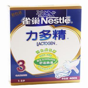 雀巢 力多精3段幼儿配方奶粉 400g/盒(1-3岁)