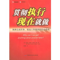 贯彻执行现在就做(圆满完成任务提高工作绩效的综合指南)