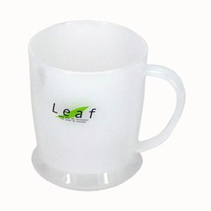 有手柄漱口杯 白玉色 LEAF inomata