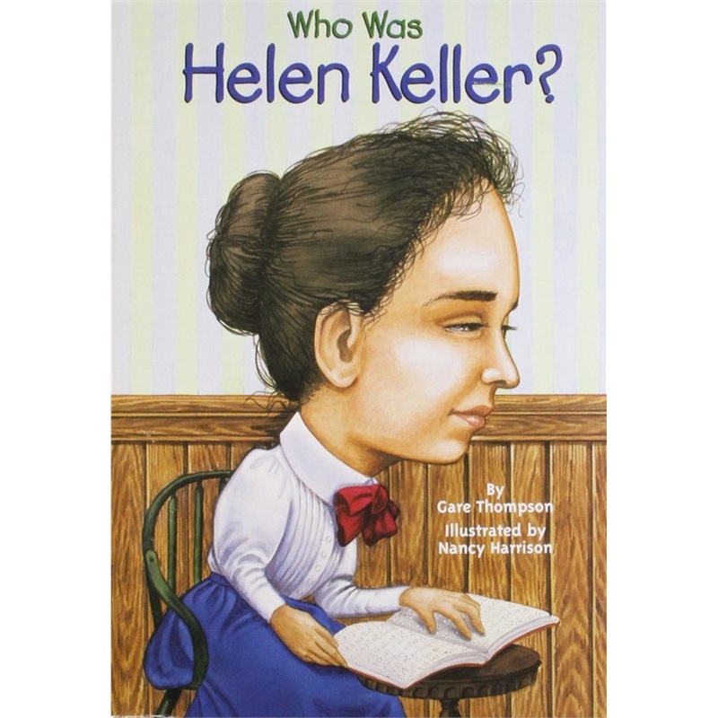 [英文原版] who was helen keller 谁是海伦·凯勒 适合4-6岁儿童