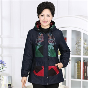 【<em>货到付款</em>】中老年人<em>女装</em>冬装棉服<em>大码外套</em>加
