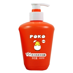 POKO活力洗发沐浴露300ml