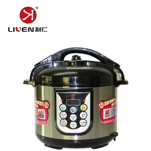 【新品上市】利仁DNG-5000A 压力锅礼包（电脑控制，使用更方便）
