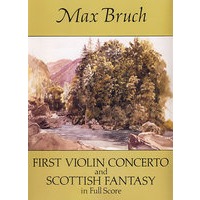 First Violin Concerto and Scottish Fantasy in Full Score《第一小提琴协奏曲》和《苏格兰狂想曲》全谱