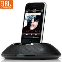 JBL on stage micro II iPhone4 iPod迷你基站音箱（可用电池）黑
