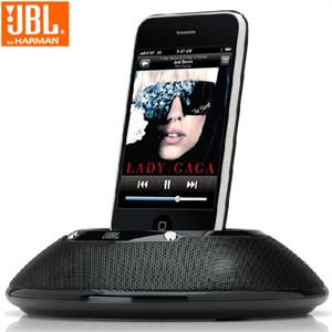 JBL on stage micro II iPhone4/4S iPod迷你基站音箱可用电池-黑