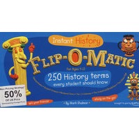 6-8年级历史FLIP-O-MATIC: INSTANT HISTORY FOR GRADES 6/7/8
