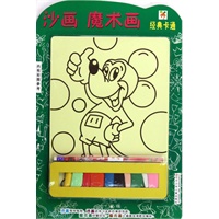 沙画　魔术画——经典卡通