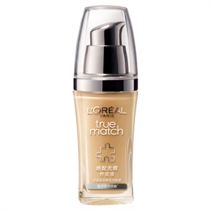 L'OREAL PARIS巴黎欧莱雅 绝配无瑕粉底液 浅杏色系G0 SPF17 PA++ 30ml