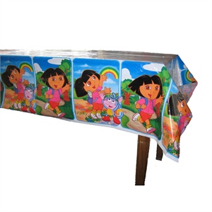 生日用品/生日聚会用品/生日派对用品/生日礼品/多拉Dora主题桌布