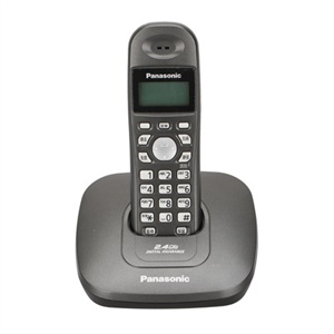 【当当自营】 Panasonic松下 KX-TG10CN T-1 数字无绳电话机 星绚黑