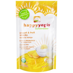 禧贝Happybellies 香蕉芒果溶溶豆28g