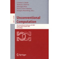 Unconventional Computation非常规计算/会议录