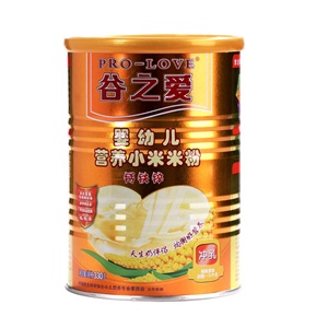 谷之爱婴幼儿钙铁锌小米粉 360g