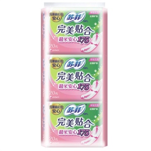 苏菲 完美贴合175 20P清香型×3三联包