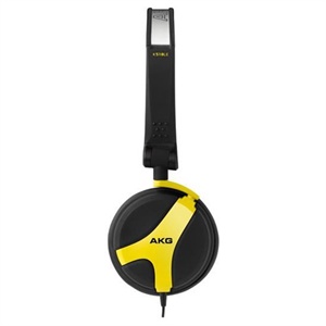 【当当自营】 AKG爱科技 K518LE 3D折叠头戴便携耳机 黄色
