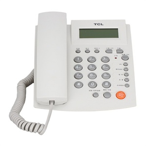 【当当自营】 TCL HCD868(95) TSDL来电显示电话机 白色