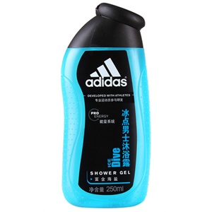 Adidas阿迪达斯 男士活力沐浴露-冰点250ml