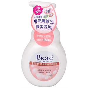 Biore 碧柔 净润皙白洁面泡沫 160ml