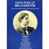 巴托克钢琴作品集IPiano Music of Béla Bartók, Series I