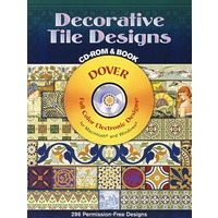 Decorative Tile Designs CD-ROM and Book 装饰瓷砖设计（书和光盘）