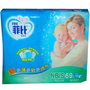 菲比 珍宝装纸尿裤小码 69片/包