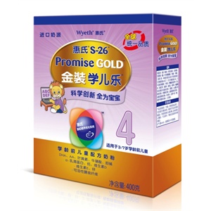 惠氏金装学儿乐盒装400g