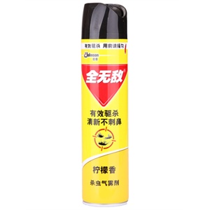 全无敌 杀虫气雾剂水基柠檬香型
