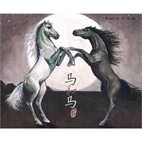 曹文轩纯美绘本.马和马