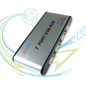 帝特 DT-3011 USB分线器 USB集线器 USB一分7 USB扩展器