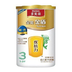 多美滋 金装金盾3阶段幼儿配方奶粉 900g（新）