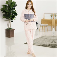 <em>雪俐</em>shirley <em>睡衣女冬法兰绒</em>女士加厚家居服卡通