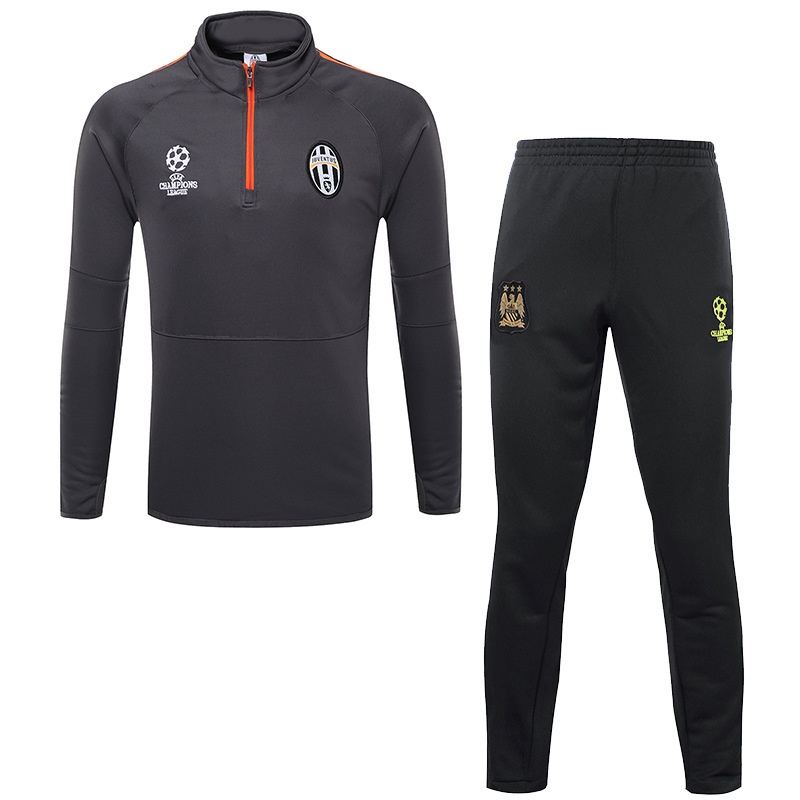 【15-16尤文图斯球衣足球服 长袖足球服套装印