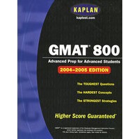 GMAT 800, 2004-2005 Edition