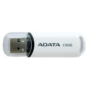 【当当销售配送】威刚（A-Data）4GB U盘 C906随身碟(白)