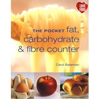 脂肪/碳水化合物/纤维计算手册 Pocket Fat ，Carbohydrate & Fibre Counter