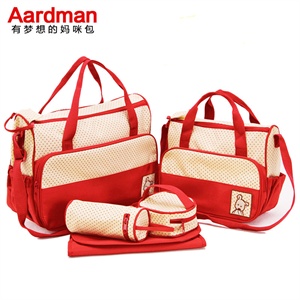 aardmanHY-T823多功能妈咪包时尚妈妈包待产包内胆斜跨妈眯包