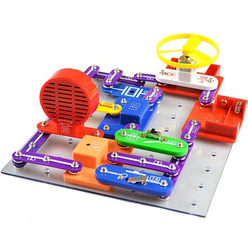 【皇家之星益智积木】王老师 电子积木玩具 千