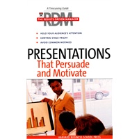 PRESENTATIONS That Persuade and Motivate 感染他人