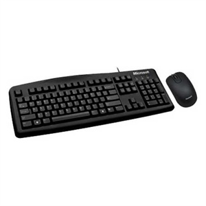 【当当自营】 Microsoft微软 200 精巧键鼠套装 黑色 2SJ-00004