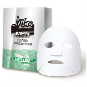 耐士 男士绿茶控油补水面膜15g*8片