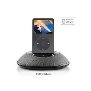 JBL on stage micro iPod迷你基站音箱（电池/电源两用）黑色