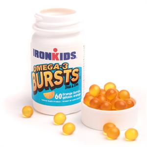 加拿大小铁人 Ironkids儿童OMEGA-3果味软胶囊60粒