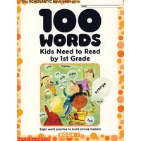 一年级学生应掌握的100个词汇 100 Words Kids Need to Read: 1st Grade
