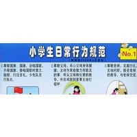 小学生日常行为规范（共两张挂图）