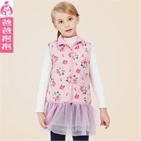 爸爸抱抱童装儿童<em>马甲</em>内穿背心<em>棉衣</em>内胆<em>冬装</em>2