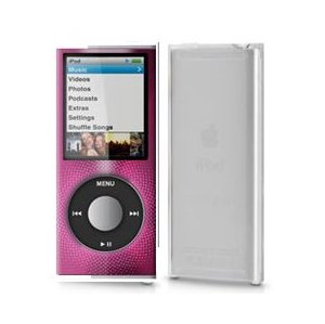 贝尔金 iPod nano 4代 绚彩水晶壳（粉色）
