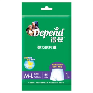 得伴 弹力尿片罩1片