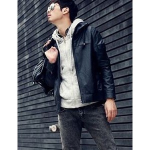 【品牌直供】Culk 秋装纯色连帽长袖外套 JK48