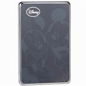 【当当自营】Disney 迪士尼 移动硬盘 320GB 米奇伴侣系列 2.5英寸炫彩 砭石黑
